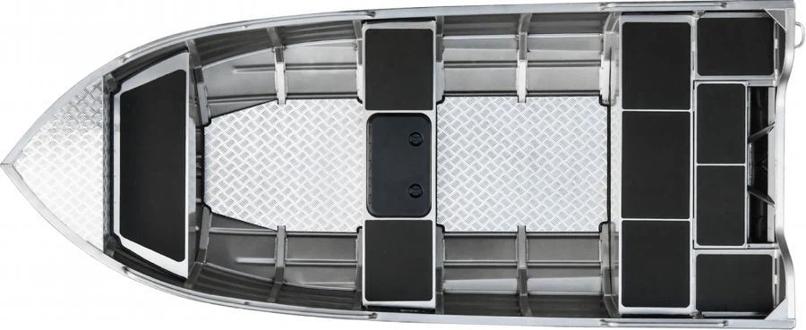 15 ft V Hull Fishing Boat layout